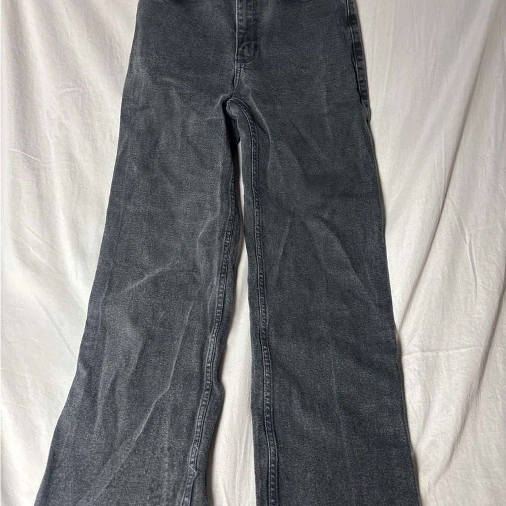 Hollister Women's Skinny Jeans in Washed Black